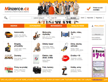 Tablet Screenshot of minzerce.cz